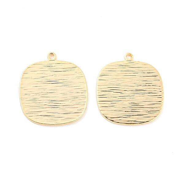 Rack Plating Brass Pendants