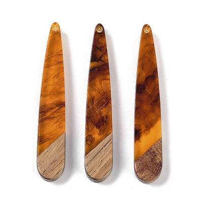 Resin & Wood Pendants