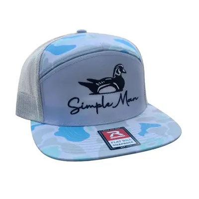The Original Simple Man Wood Duck Trucker Hat - Multiple Color Options