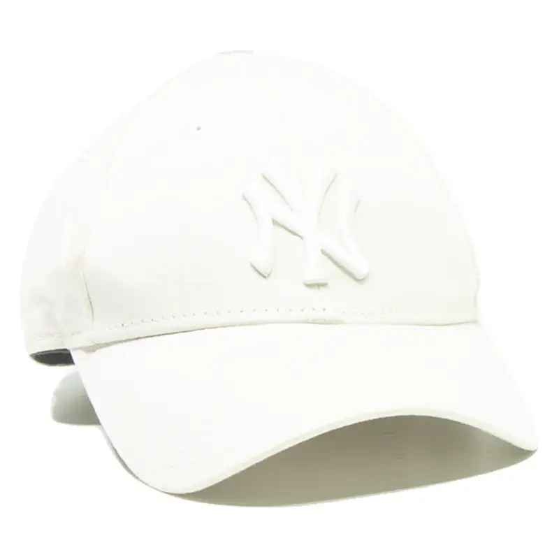 NEW ERA NY Mens Baseball Cap Cream ONE SIZE