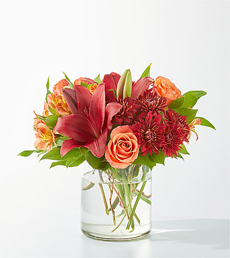 Crimson Leaves Bouquet