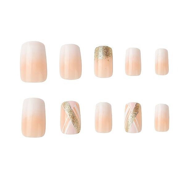 ABS Plastic Full Cover Press On False Nails