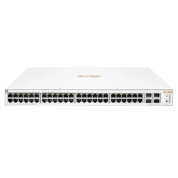 HP JL686-61001 | Aruba Instant On 1930 Series 1930-48G-Class4-PoE-4SFP/SFP+-370W 48 x 1000Base-T RJ-45 Class4 PoE and 4 x 10G...