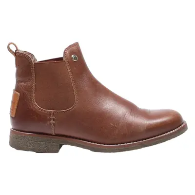 PANAMA JACK Chelsea Boots Brown Leather Womens UK 4