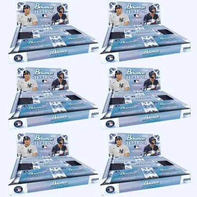 Break 533: 2024 Bowman Sterling Half Case 6 Box Break MLB Topps - Pick Your Team