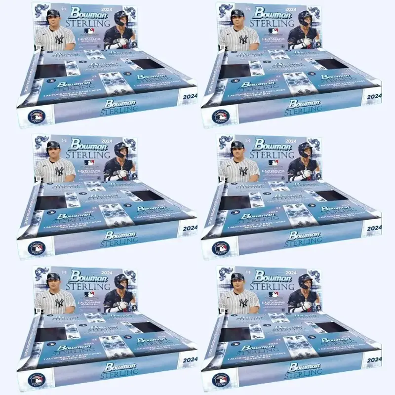 Break 533: 2024 Bowman Sterling Half Case 6 Box Break MLB Topps - Pick Your Team