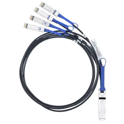 Force10 CBL-QSFP-4X10GSFP-PASS-1M | 1M 40G QSFP+ Active Optical Cable