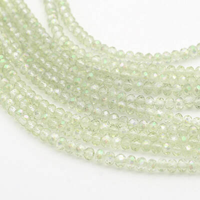 Electroplate Glass Beads Strands