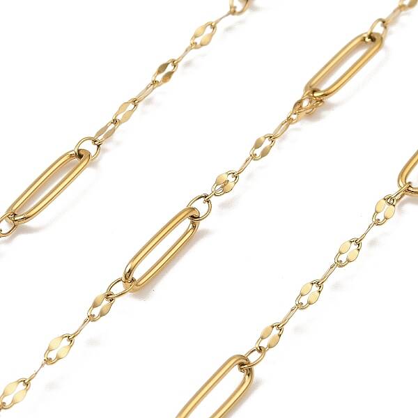 304 Stainless Steel Oval & Dapped Chains