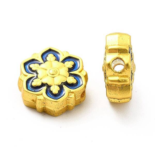 Rack Plating Alloy Enamel Beads