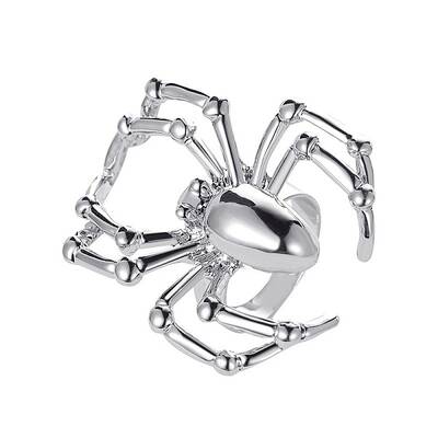 Alloy Spider Adjustable Ring for Halloween