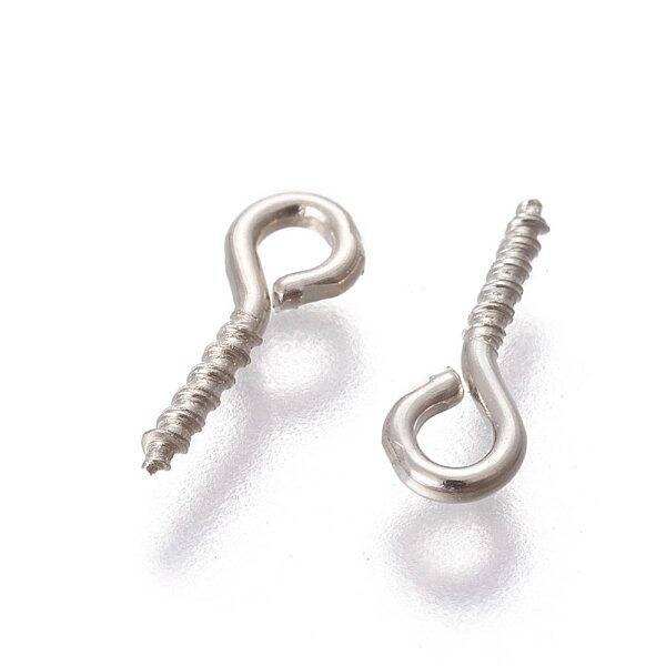 Iron Screw Eye Pin Peg Bails