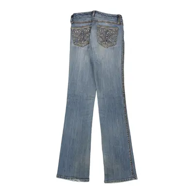 Wrangler Jeans - 26W UK 4 Blue Cotton