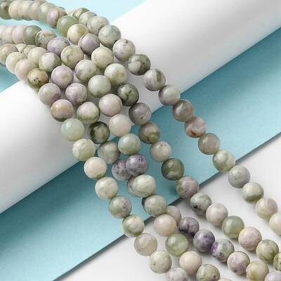 Natural Peace Jade Beads Strands