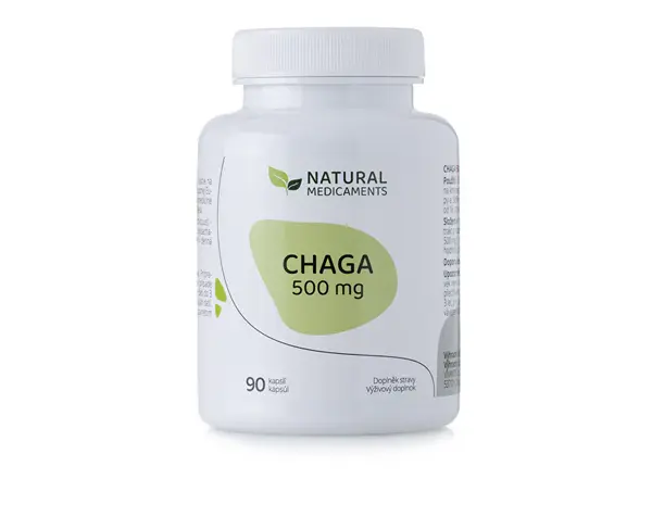 Natural Medicaments Chaga 500 Mg 90 Capsule