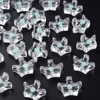 Transparent Acrylic Beads