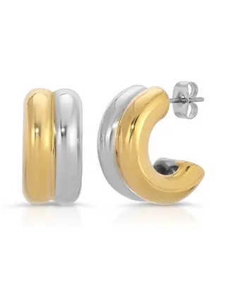 Blunt Mixed Earrings - BACK IN STOCK 05/29/2025 | Metal Color: Gold