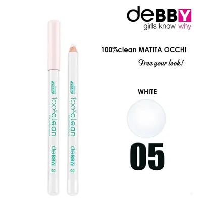 Debby 100% Eye Pencil Clean 5 White