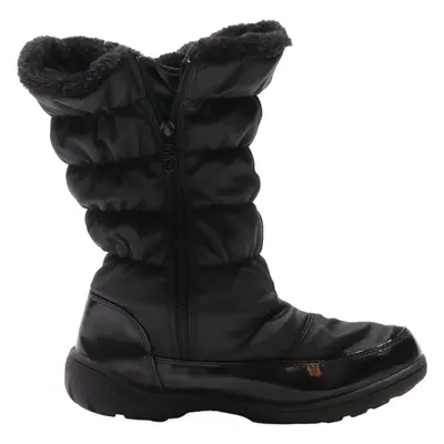 TOTES Snow Boots Black Synthetic Womens UK 7