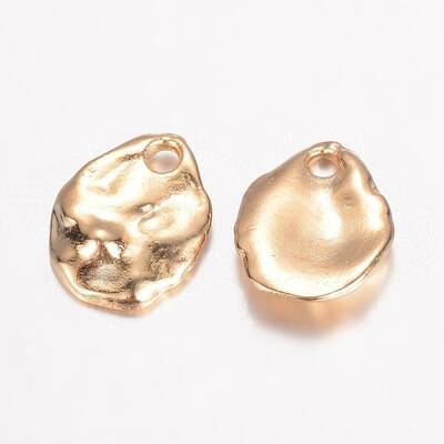 Alloy Hammered Charms