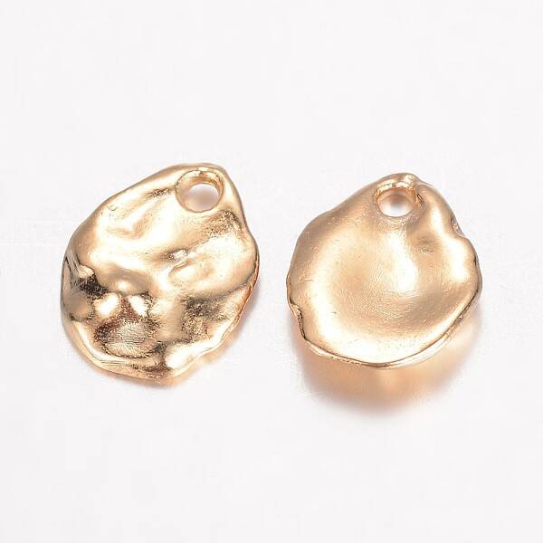 Alloy Hammered Charms