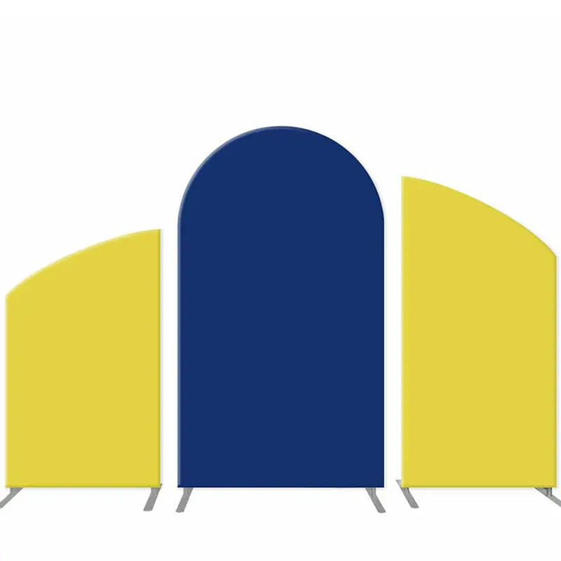 Aperturee Blue Yellow Solid Color Birthday Arch Backdrop Set | Chiara Arch Backdrop Diy | Wedding Arch Backdrop | Custom Arch...