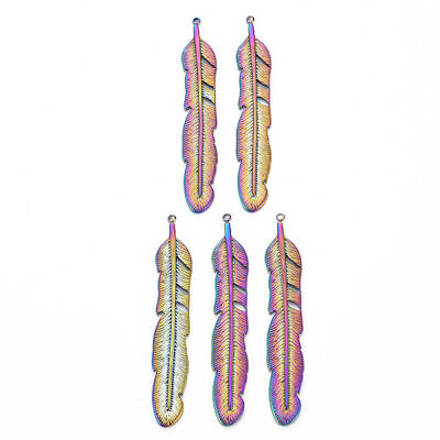 201 Stainless Steel Big Pendants