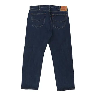 505 Levis Jeans - 37W 30L Dark Wash Cotton | Size: 37
