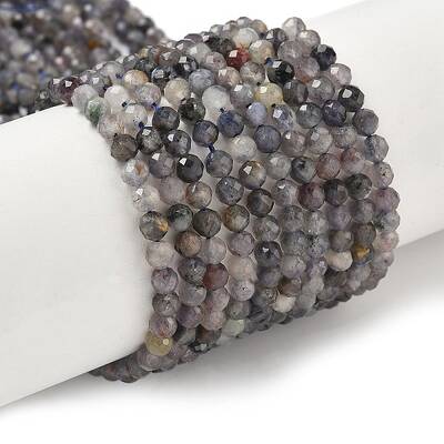Natural Iolite Beads Strands