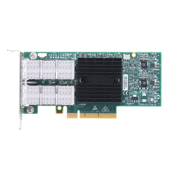 1T7NW Dell Mellanox ConnectX-3 CX354A 2-Ports 40Gb/s QSFP+ PCI Express 3.0 x8 Network Adapter Card