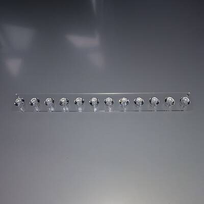 Wall Mounted Acrylic Necklace Holder