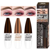 Long Lasting Eyebrow Tint, 3 Counts/set Waterproof Eyebrow Dye, Eye Brow Makeup Tool for Women, Professional Daily Makeup Acc...