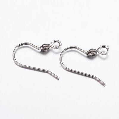 Tarnish Resistant 304 Stainless Steel Earring Hooks
