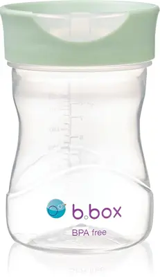 B.Box Trainer Cup non-spill glass Sage 12m+ 240 ml