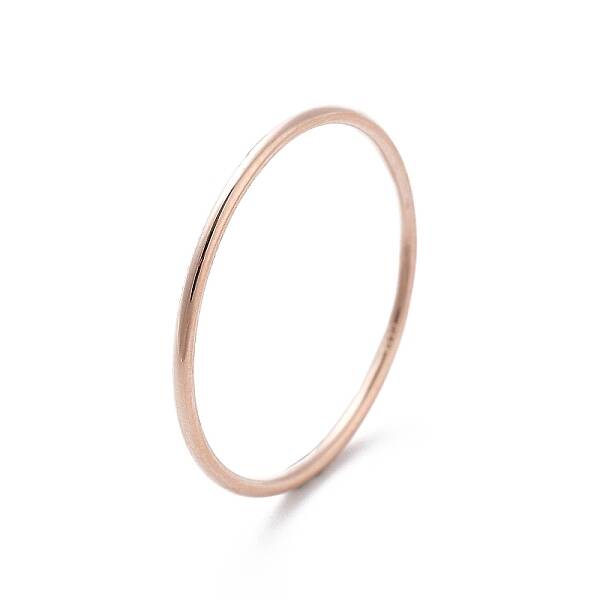 925 Sterling Silver Plain Band Rings For Women