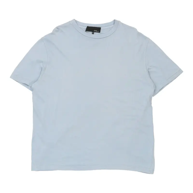 Les Copains T-Shirt - XL Blue Polyester Blend