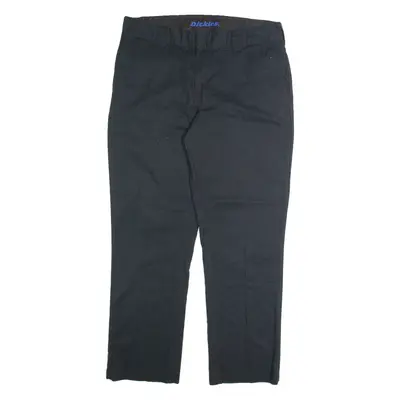 DICKIES Chino Mens Trousers Black Regular Straight W36 L30