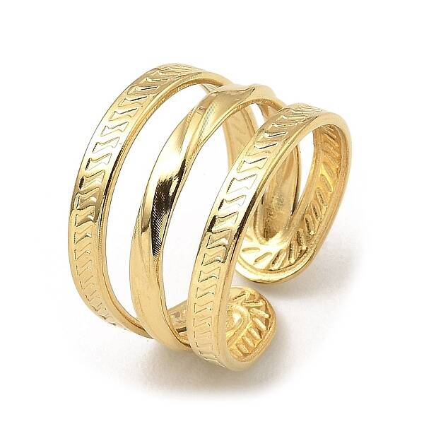 304 Stainless Steel Open Cuff Rings
