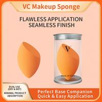 【VC】Egg Makeup Sponge - Viral Pro Blender!  Soft, Hypoallergenic & Multi-Angle Design  Perfect for Foundation, Contour & ...