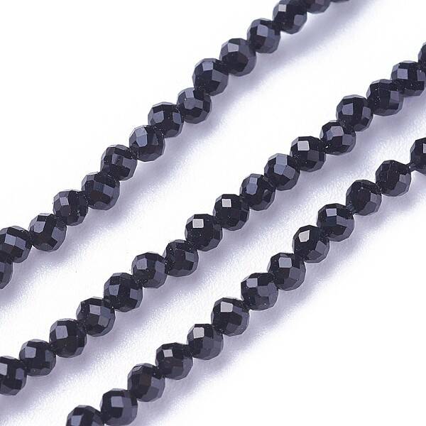 Faceted Glass Beads Strands