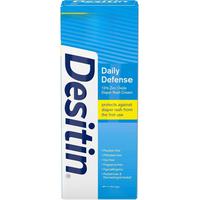Desitin Daily Defense Baby Diaper Rash Cream with Zinc Oxide to Treat, Relieve & Prevent diaper rash, Hypoallergenic, Dye-, P...