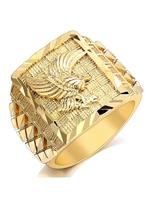 Men's Punk Style Eagle Design Ring, Fashion Jewelry for Party , Trendy All-match & Exquisite Jewelry for Birthday Gift
