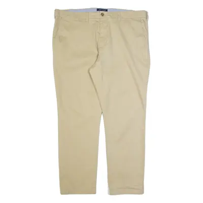 TOMMY HILFIGER Chino Mens Trousers Beige Slim Straight W40 L30