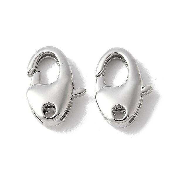 Brass Lobster Claw Clasps