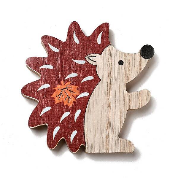 Autumn Single Face Printed Wood Cabochons