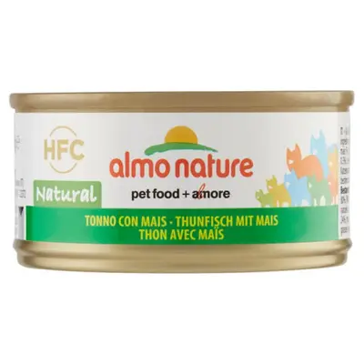 Almo nature HFC Natural Tuna with Corn - 70GR
