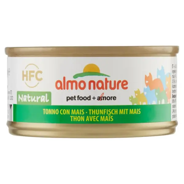 Almo nature HFC Natural Tuna with Corn - 70GR
