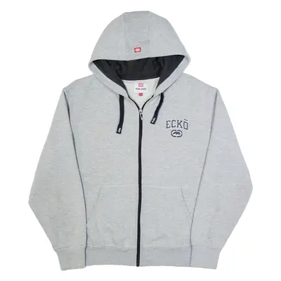 ECKO UNLTD Mens Grey Hoodie Full Zip XL