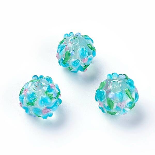 Handmade Bumpy Lampwork Beads