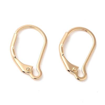 Brass Leverback Earring Findings